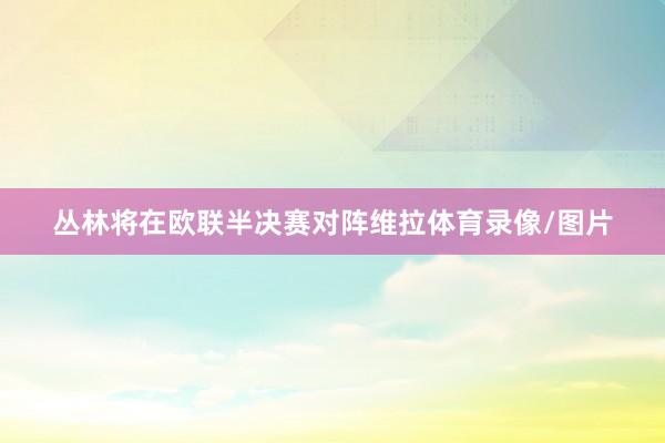 丛林将在欧联半决赛对阵维拉体育录像/图片